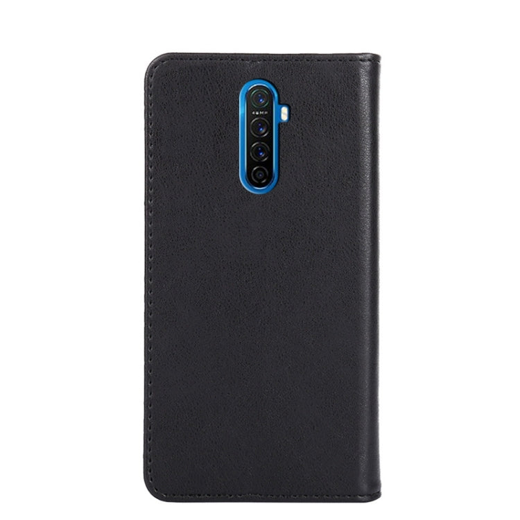 For OPPO Reno Ace Non-Magnetic Retro Texture Horizontal Flip Leather Phone Case