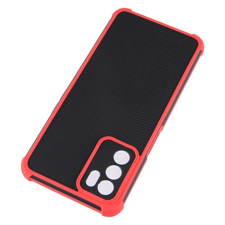 For OPPO A16/A16s/A53s 5G/A55 5G Eagle Eye Armor Dual-color TPU + PC Phone Case