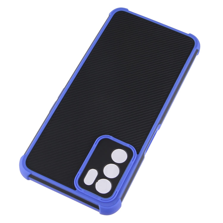 For OPPO A16/A16s/A53s 5G/A55 5G Eagle Eye Armor Dual-color TPU + PC Phone Case