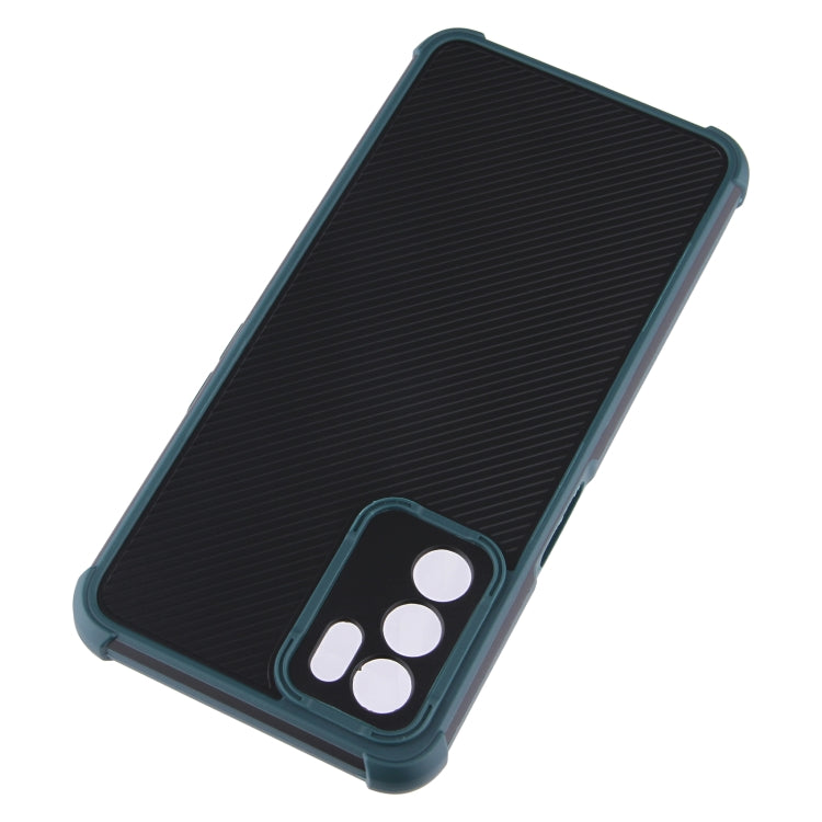 For OPPO A16/A16s/A53s 5G/A55 5G Eagle Eye Armor Dual-color TPU + PC Phone Case