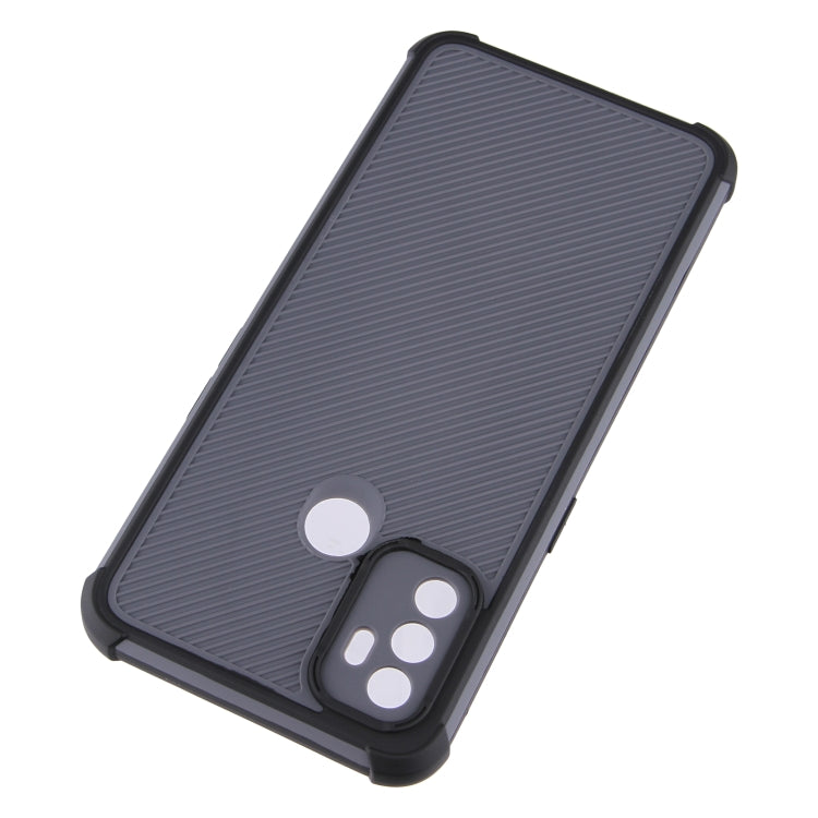 For OPPO A53/A32/A33/A53s 4G Eagle Eye Armor Dual-color TPU + PC Phone Case