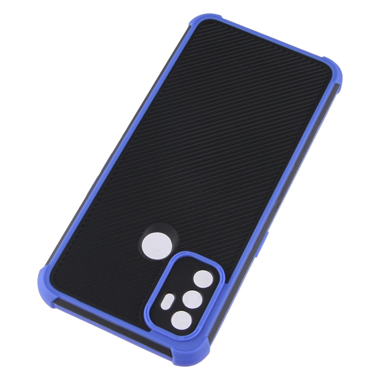 For OPPO A53/A32/A33/A53s 4G Eagle Eye Armor Dual-color TPU + PC Phone Case