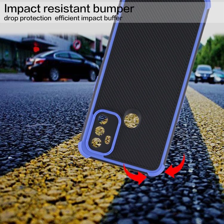 For OPPO A53/A32/A33/A53s 4G Eagle Eye Armor Dual-color TPU + PC Phone Case