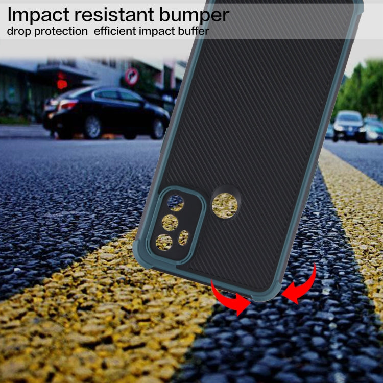 For OPPO A53/A32/A33/A53s 4G Eagle Eye Armor Dual-color TPU + PC Phone Case