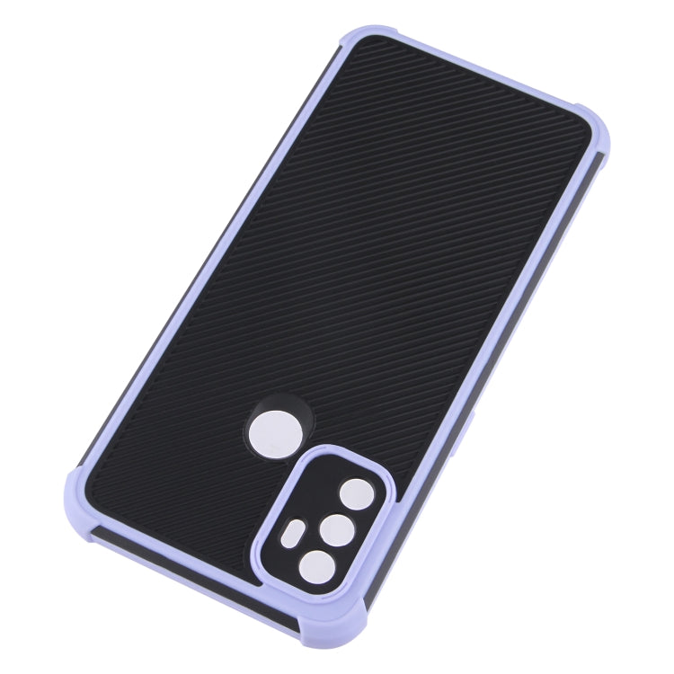 For OPPO A53/A32/A33/A53s 4G Eagle Eye Armor Dual-color TPU + PC Phone Case