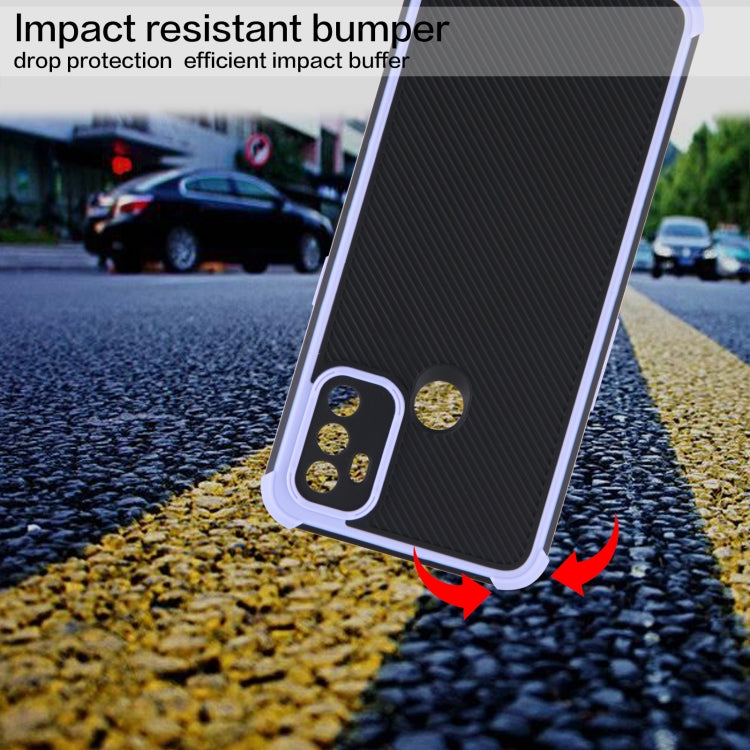 For OPPO A53/A32/A33/A53s 4G Eagle Eye Armor Dual-color TPU + PC Phone Case