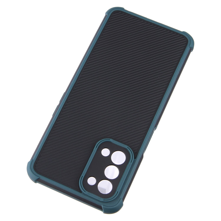 For OPPO A54 5G/A74 5G/A93 5G Eagle Eye Armor Dual-color TPU + PC Phone Case