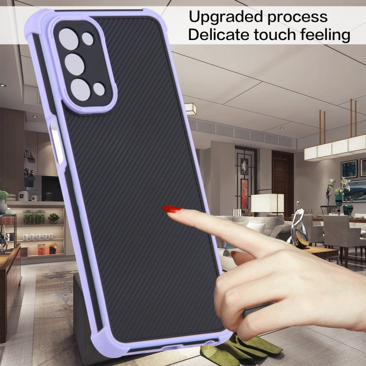 For OPPO A54 5G/A74 5G/A93 5G Eagle Eye Armor Dual-color TPU + PC Phone Case