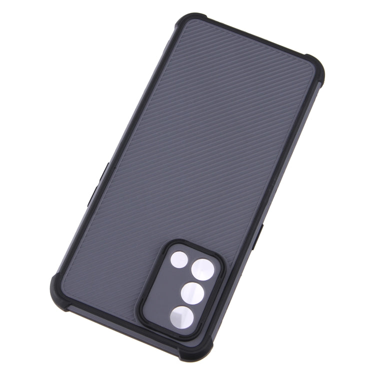 For OPPO A74 / F19 4G Eagle Eye Armor Dual-color TPU + PC Phone Case