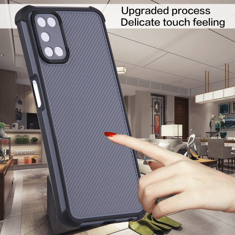 For OPPO A92 / A52 / A72 Eagle Eye Armor Dual-color TPU + PC Phone Case