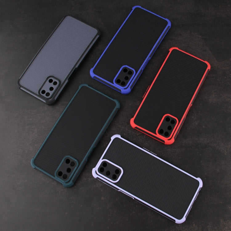 For OPPO A92 / A52 / A72 Eagle Eye Armor Dual-color TPU + PC Phone Case