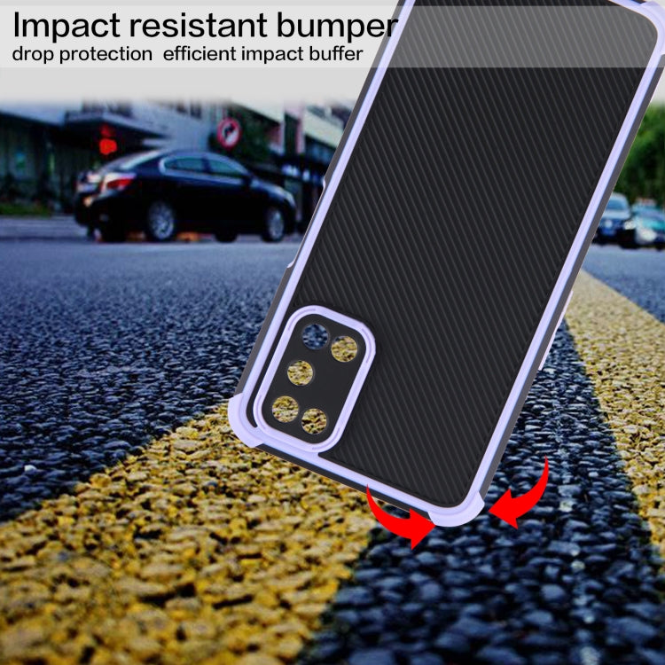 For OPPO A92 / A52 / A72 Eagle Eye Armor Dual-color TPU + PC Phone Case