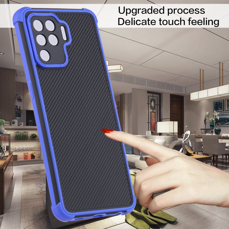 For OPPO A94 / F19 Pro Eagle Eye Armor Dual-color TPU + PC Phone Case