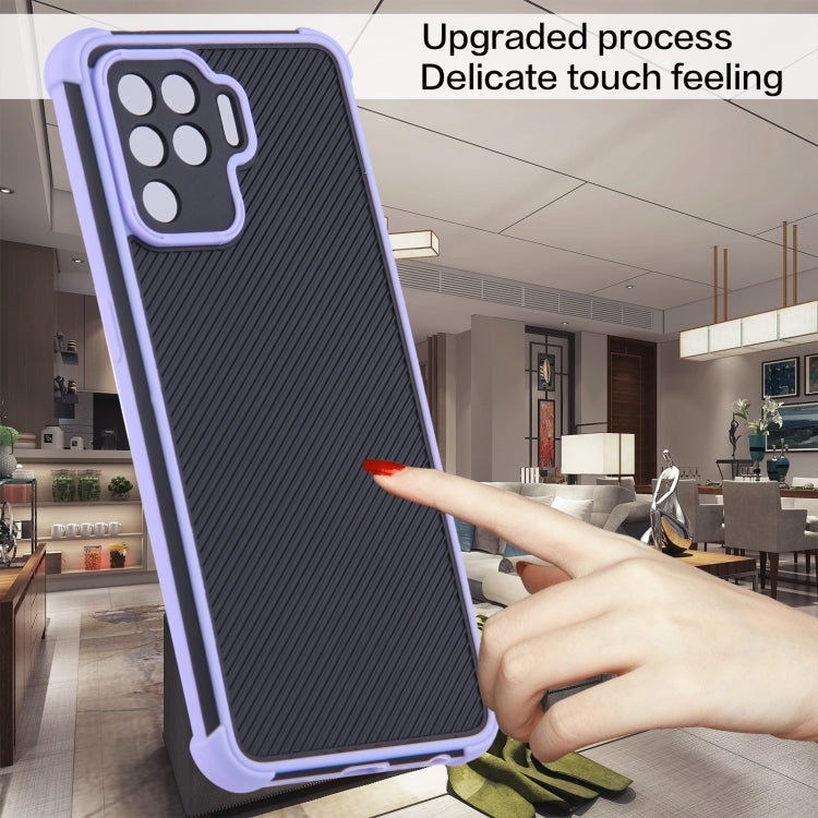 For OPPO A94 / F19 Pro Eagle Eye Armor Dual-color TPU + PC Phone Case