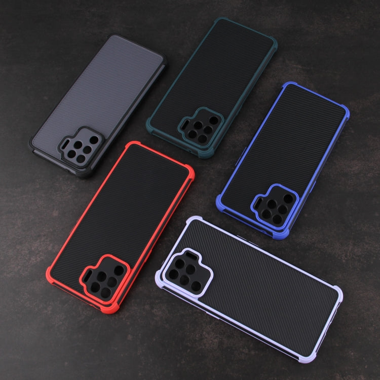 For OPPO A94 / F19 Pro Eagle Eye Armor Dual-color TPU + PC Phone Case