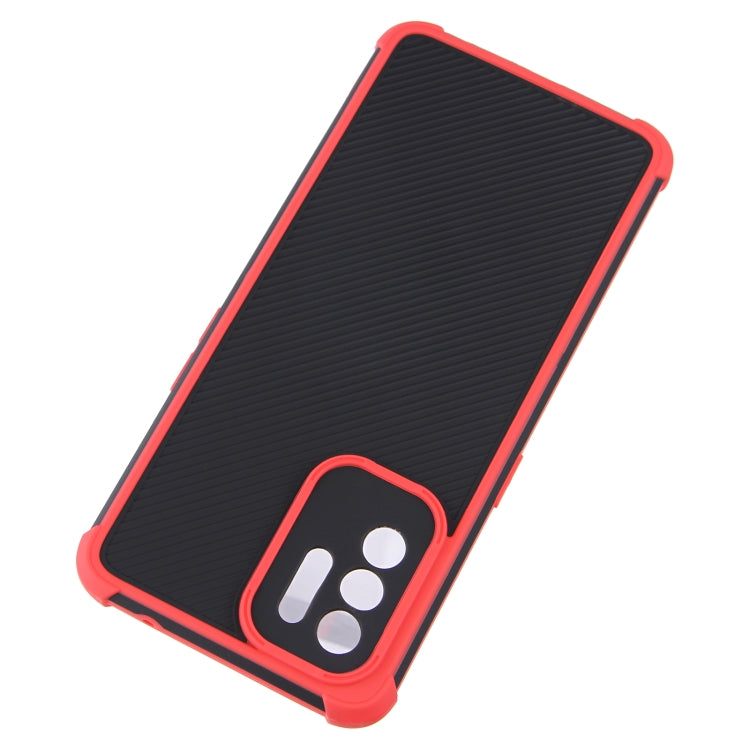 For OPPO F19 Pro+ 5G/Reno5 Z 5G/A94 5G/Reno6 Z Eagle Eye Armor Dual-color TPU + PC Phone Case