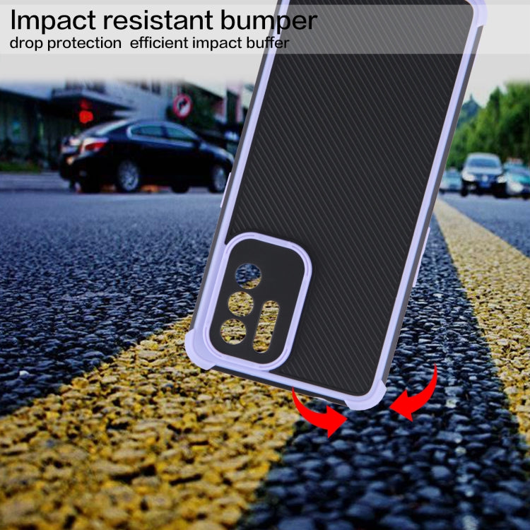 For OPPO F19 Pro+ 5G/Reno5 Z 5G/A94 5G/Reno6 Z Eagle Eye Armor Dual-color TPU + PC Phone Case