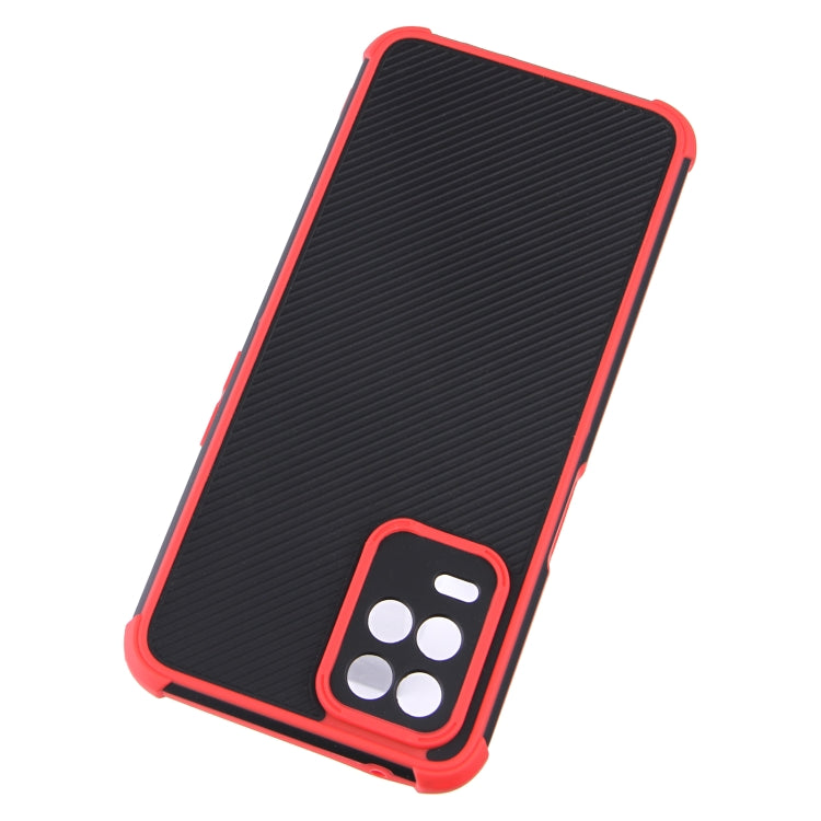 For OPPO Realme 8 5G/V13 5G/Narzo 30 5G Eagle Eye Armor Dual-color TPU + PC Phone Case