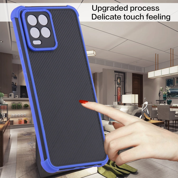 For OPPO Realme 8 / 8 Pro Eagle Eye Armor Dual-color TPU + PC Phone Case