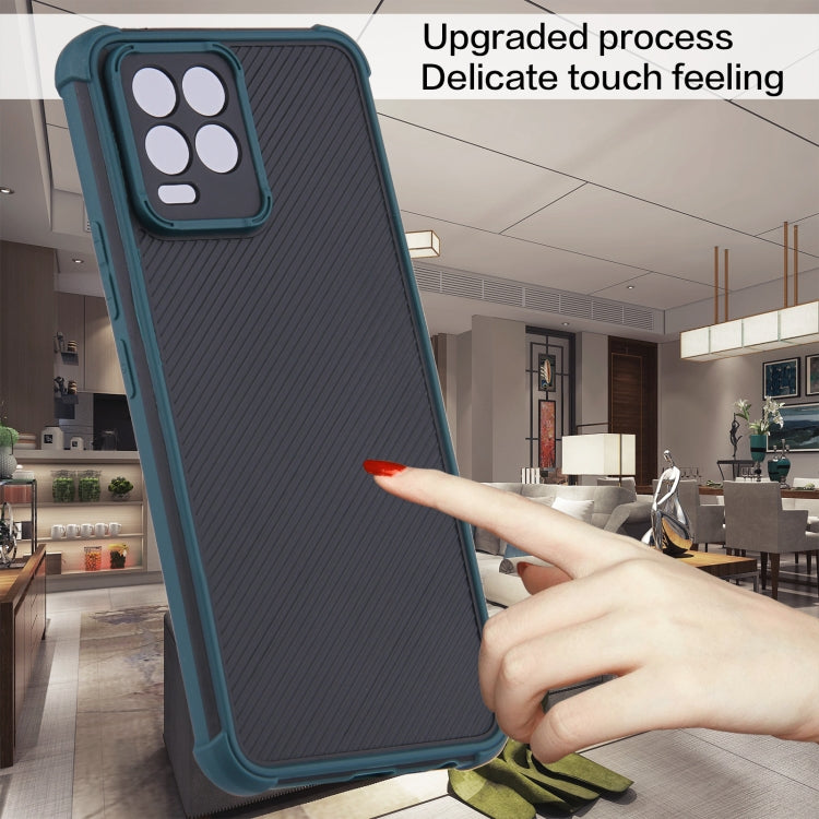 For OPPO Realme 8 / 8 Pro Eagle Eye Armor Dual-color TPU + PC Phone Case