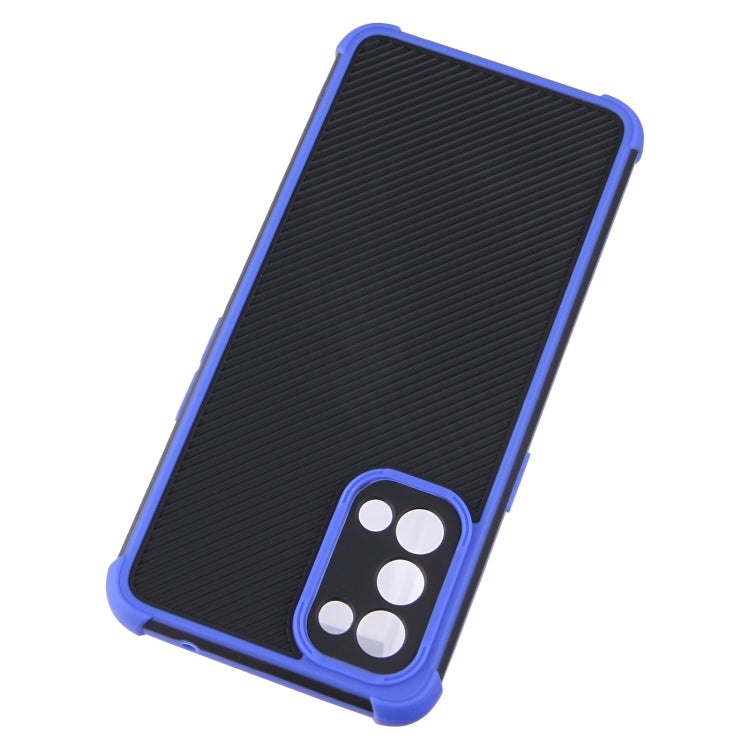 For OPPO Reno5 Eagle Eye Armor Dual-color TPU + PC Phone Case