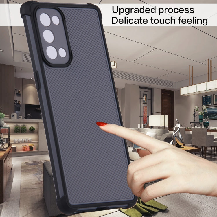 For OPPO Reno5 Pro 5G Eagle Eye Armor Dual-color TPU + PC Phone Case