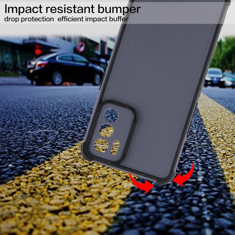 For OPPO Reno6 5G Eagle Eye Armor Dual-color TPU + PC Phone Case