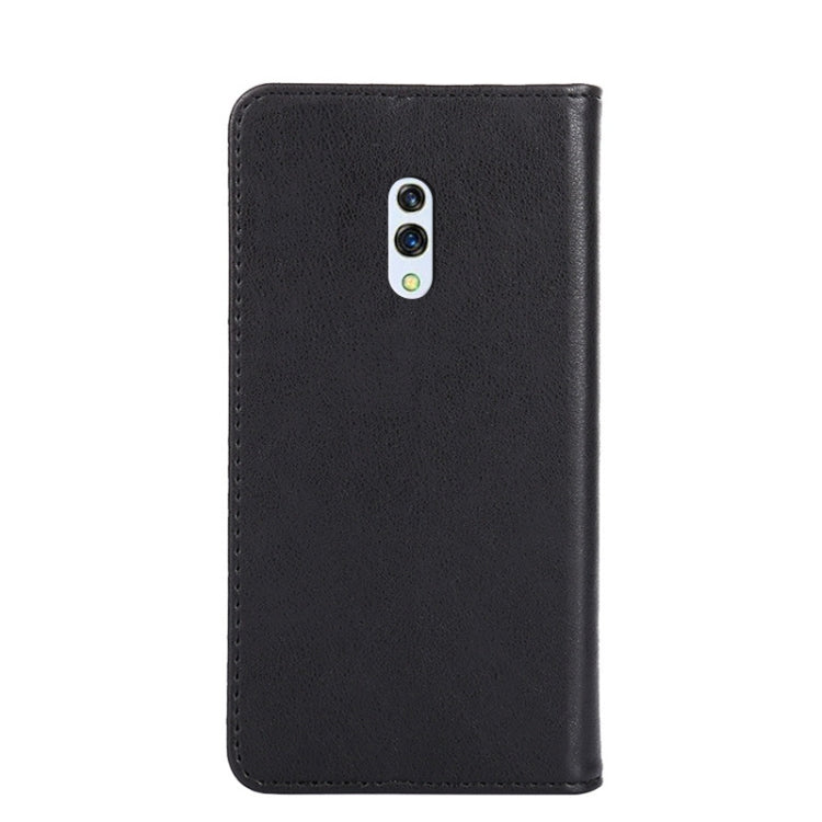 For OPPO Realme X / K3 Non-Magnetic Retro Texture Horizontal Flip Leather Phone Case