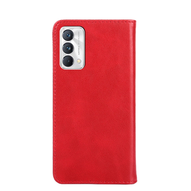 For OPPO Realme GT Master / Q3 Pro Carnival Non-Magnetic Retro Texture Horizontal Flip Leather Phone Case