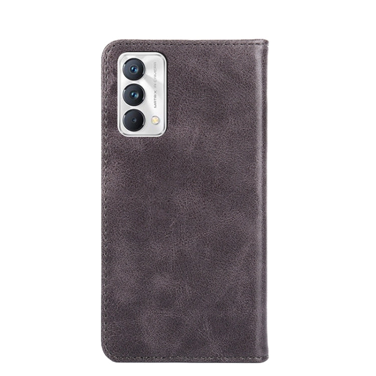 For OPPO Realme GT Master / Q3 Pro Carnival Non-Magnetic Retro Texture Horizontal Flip Leather Phone Case