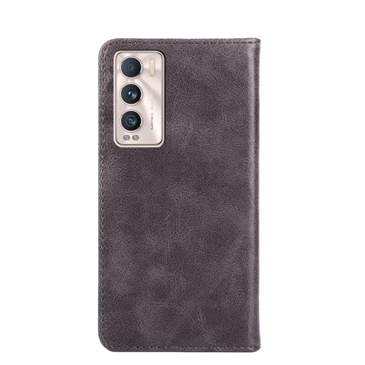 For OPPO Realme GT Explorer Master Non-Magnetic Retro Texture Horizontal Flip Leather Phone Case