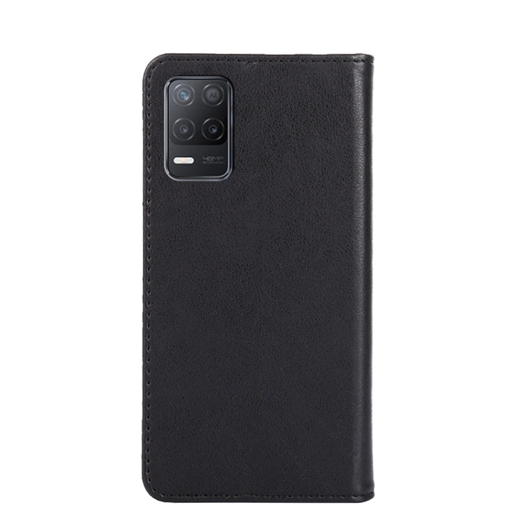 For OPPO Realme V13 5G Non-Magnetic Retro Texture Horizontal Flip Leather Phone Case