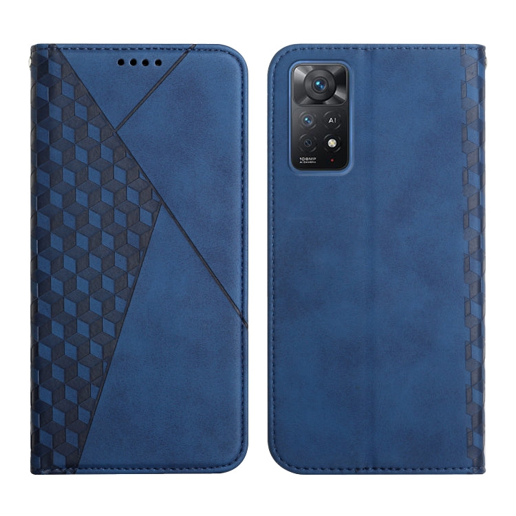 For Xiaomi Redmi Note 11 Pro International Version Diamond Splicing Skin Feel Magnetic Leather Phone Case