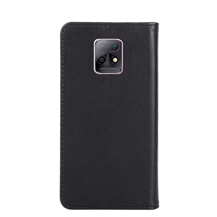 For Xiaomi Redmi 10X 5G Non-Magnetic Retro Texture Leather Phone Case