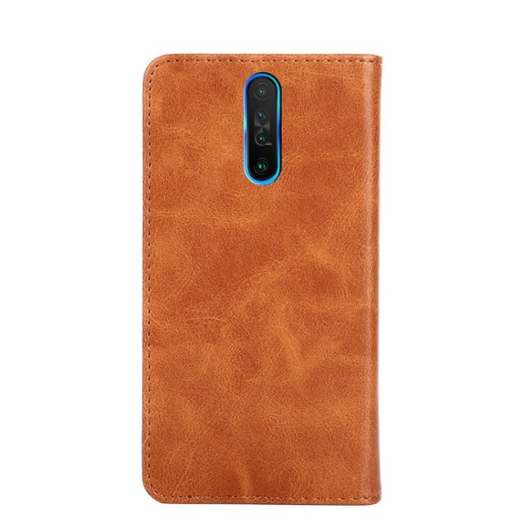 For Xiaomi Redmi K30 Non-Magnetic Retro Texture Leather Phone Case