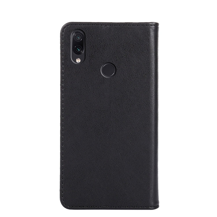 For Xiaomi Redmi Note 7 Non-Magnetic Retro Texture Leather Phone Case