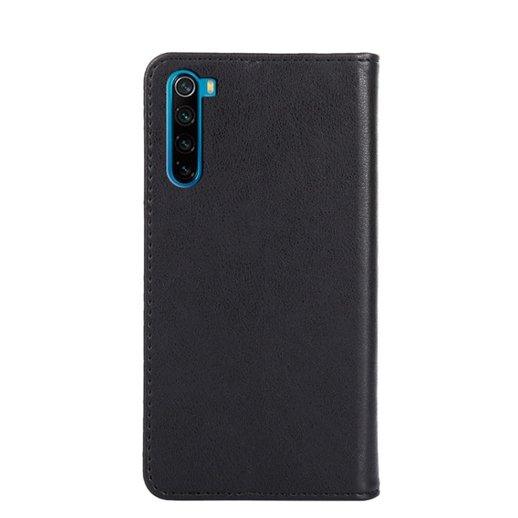 For Xiaomi Redmi Note 8 Non-Magnetic Retro Texture Leather Phone Case