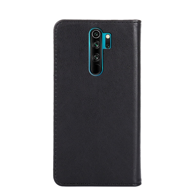 For Xiaomi Redmi Note 8 Pro Non-Magnetic Retro Texture Leather Phone Case