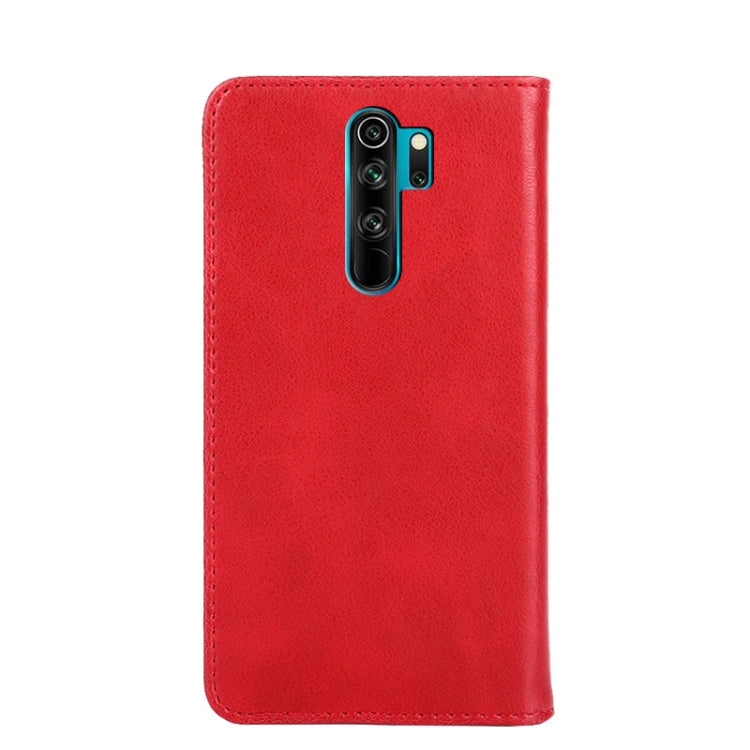 For Xiaomi Redmi Note 8 Pro Non-Magnetic Retro Texture Leather Phone Case