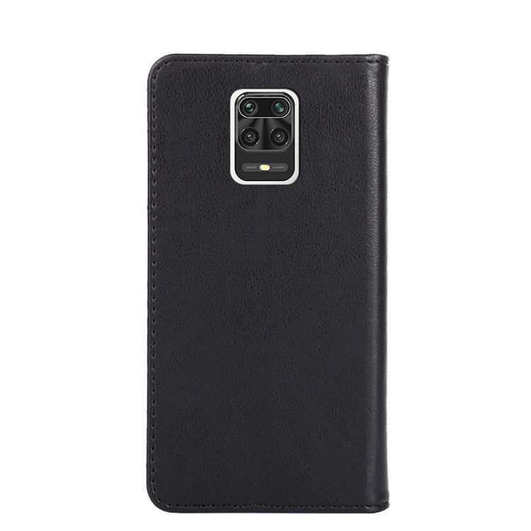 For Xiaomi Redmi Note 9S Non-Magnetic Retro Texture Leather Phone Case