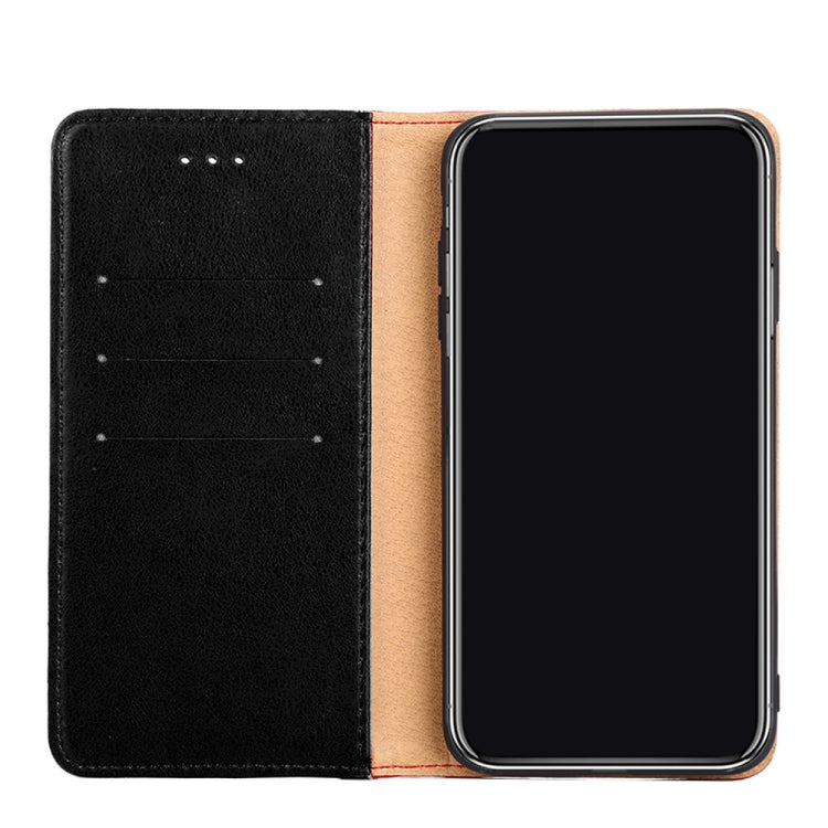 For Xiaomi Redmi Note 9S Non-Magnetic Retro Texture Leather Phone Case