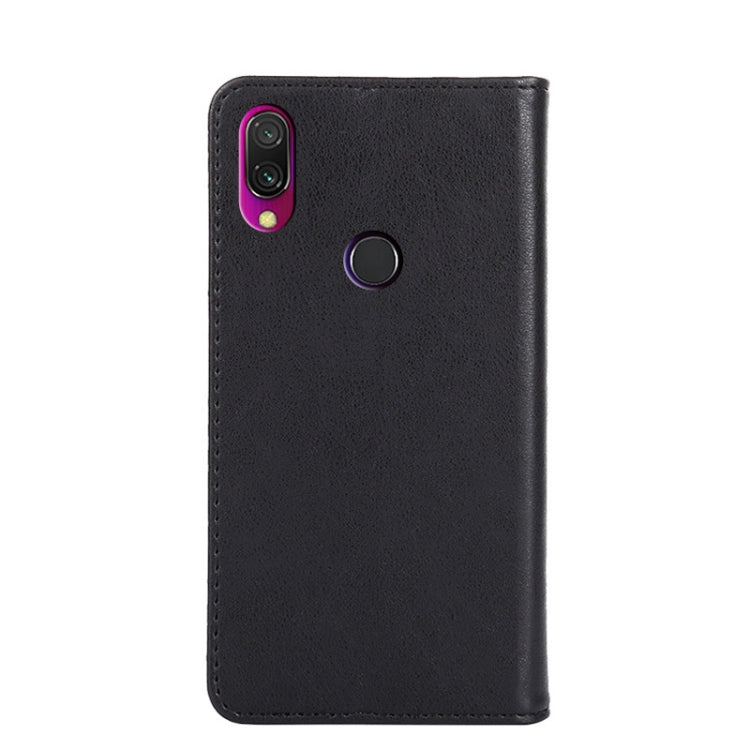 For Xiaomi Redmi 7 / Y3 Non-Magnetic Retro Texture Leather Phone Case
