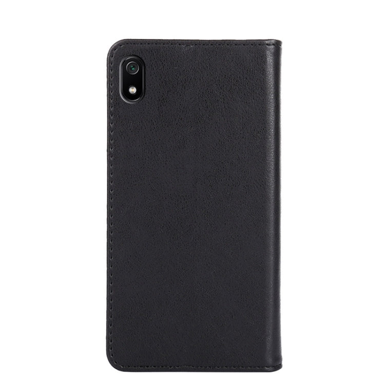 For Xiaomi Redmi 7A Non-Magnetic Retro Texture Leather Phone Case