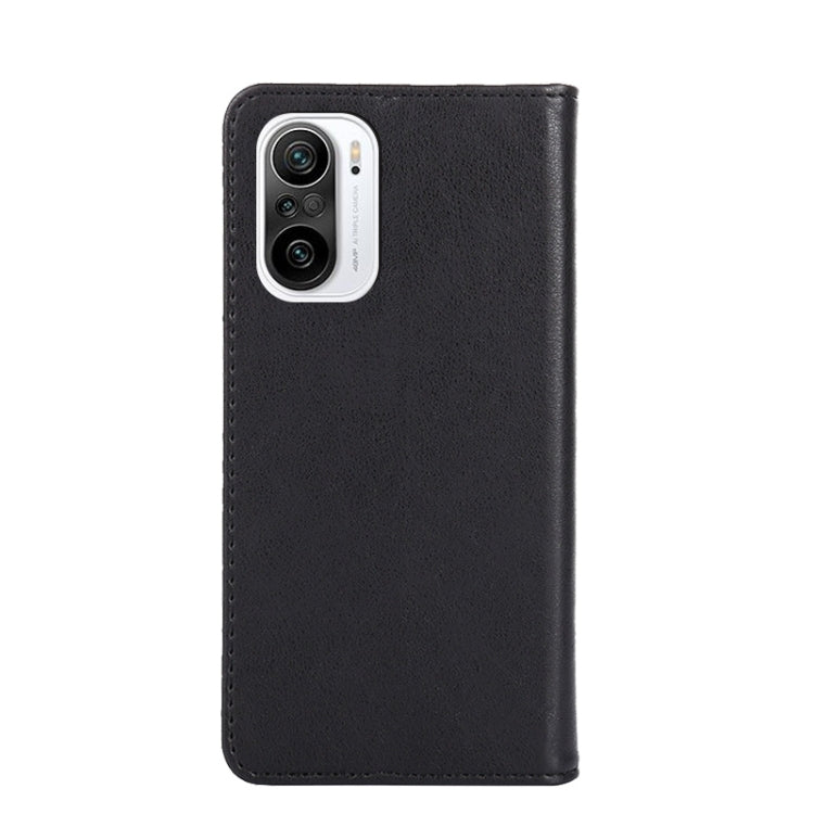 For Xiaomi Redmi K40 / K40 Pro Non-Magnetic Retro Texture Leather Phone Case
