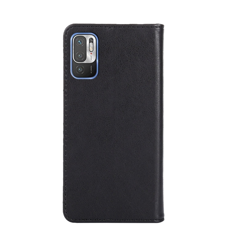 For Xiaomi Redmi Note 10 5G Non-Magnetic Retro Texture Leather Phone Case