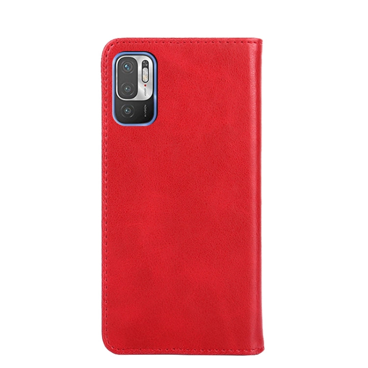 For Xiaomi Redmi Note 10 5G Non-Magnetic Retro Texture Leather Phone Case