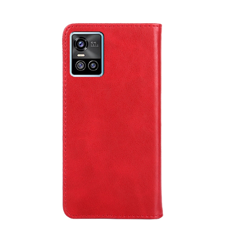 For vivo S10 / S10 Pro Non-Magnetic Retro Texture Leather Phone Case