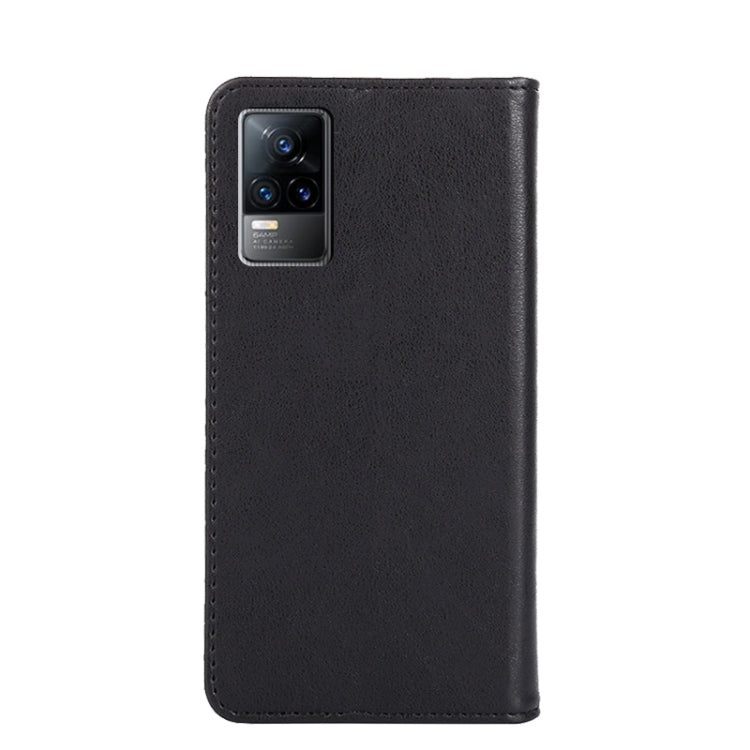 For vivo V21e 4G / Y73 2021 Non-Magnetic Retro Texture Leather Phone Case