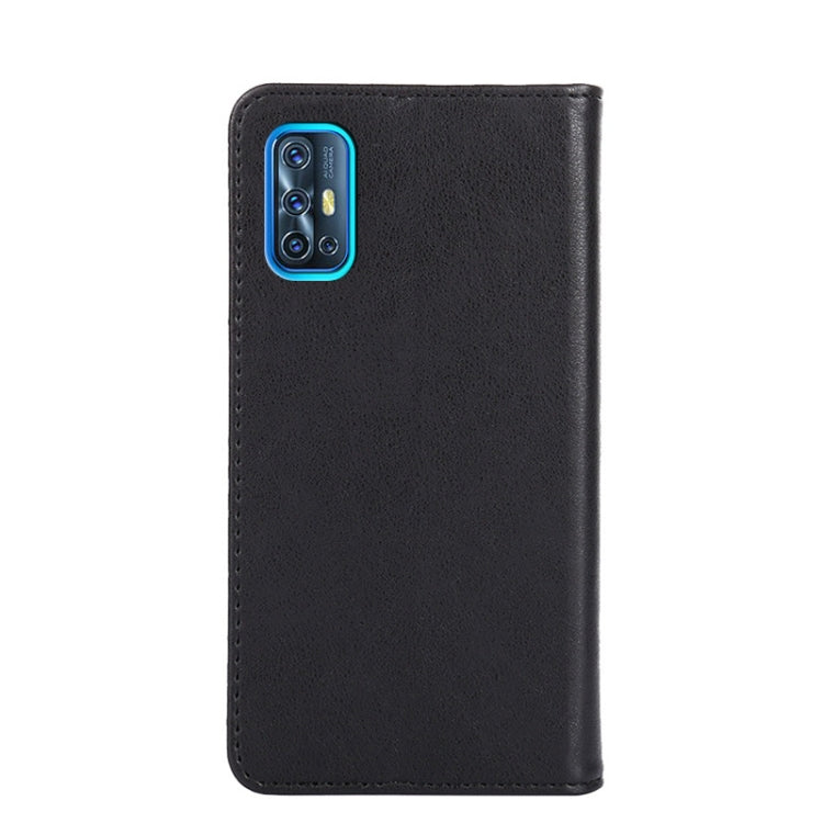 For vivo iQOO 3 5G Non-Magnetic Retro Texture Leather Phone Case