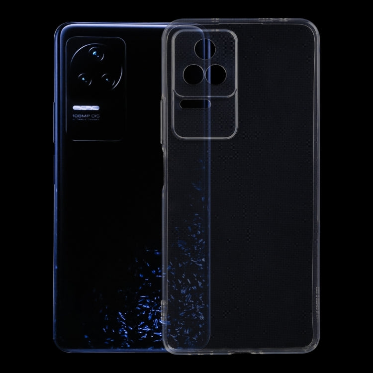 For Xiaomi Redmi K50 / K40S 0.75mm Ultra-thin Transparent TPU Phone Case